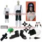 Naruto Shippuden Hyuuga Neji Halloween Cosplay Costume  Naruto set  with wig
