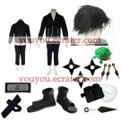 Naruto Shippuden Kiba Inuzuka Halloween Cosplay Costume  Naruto set  with wig
