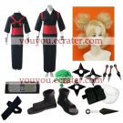 Naruto Shippuden Temari Halloween Cosplay Costume   with wig  Naruto set