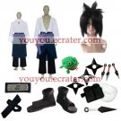 Naruto Uchiha Sasuke Halloween Cosplay Costume  Naruto set with wig