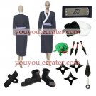 Naruto Black And White Shizune Cosplay Costume set