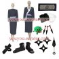 Naruto Black And White Shizune Cosplay Costume set