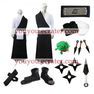 Naruto Danzo Cosplay Costume set