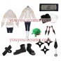 Naruto Hinata Hyuga Part I Deluxe Halloween Cosplay Costume set