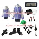 Naruto Hyuga Hinata Jacket Cosplay Costume set