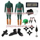 Naruto Rock Lee Halloween Cosplay Costume set