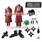 Naruto Shippuden Gaara Red Halloween Cosplay Costume set