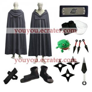 Naruto Team Hebi Cosplay Cloak set