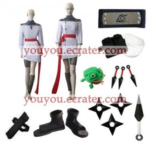 Naruto Temari Chunin Exam Cosplay Costume set