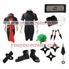 Naruto Uchiha Sasuke Halloween Cosplay Costume 2  set