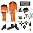 Naruto Uzumaki Hokage Halloween Cosplay Costume  set