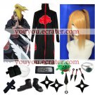 Akatsuki member deidara cosplay cloak set from Naruto shippuuden with wig
