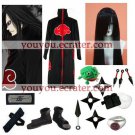 Akatsuki Orochimaru cosplay cloak set from Naruto  with wig