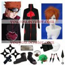 Akatsuki pein cosplay cloak set from Naruto  with wig