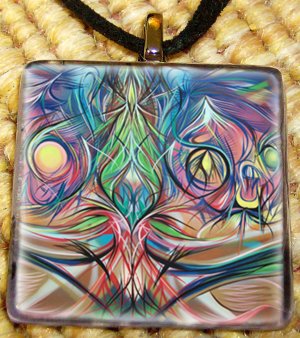 Visual Abstract Pendant