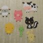 20 Animal Die Cuts