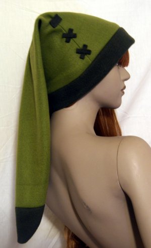 Link - CUSTOM Green Fleece Twilight Princess Legend of Zelda Anime Game Cosplay Hat