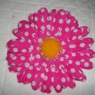 Gerber Daisy Pink/White Hair Clip