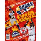 2007 World Series Program
