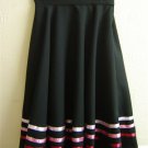 RAD BALLET CHARACTER SKIRT MADE TO ORDER UP TO 24"L  RIBBONS WINE & PINK'S