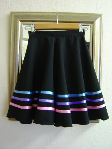 RAD BALLET CHARACTER SKIRT & BAG MADE TO ORDER UP TO 24"L PINK,PURPLE,BLUE