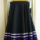 Black RAD Ballet Character Skirt, Purple/Lilac Ribbons, Made To Order, *NEW*