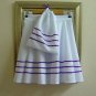 WHITE FULL CIRCLE DANCE SKIRT WITH BAG W 26/29" L 20" by "perfectdi" *NEW*