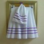 WHITE FULL CIRCLE DANCE SKIRT WITH BAG W 26/29" L 20" by "perfectdi" *NEW*