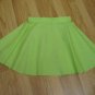 Hand Sewn~Full Circle~Rock n Roll Skirt~Neon Green~ Immediate Dispatch**NEW**