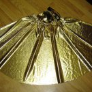 FULL CIRCLE ROCK N ROLL SKIRT, WITH MATCHING BAG, GOLD, BY "Perfectdi" BRAND NEW