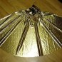 FULL CIRCLE ROCK N ROLL SKIRT, WITH MATCHING BAG, GOLD, BY "Perfectdi" BRAND NEW