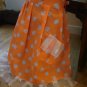 RETRO/VINTAGE STYLE SPOTTY HALF PINNY/APRON BY "Perfectdi" HAND SEWN BRAND NEW