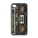 Tape Deck Boombox design iPhone 4 hard Case - 2