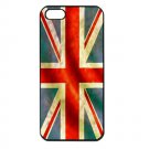 UK Flag iPhone 5 Slim Fit Hard Case (Black) - i5suk1