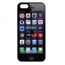 Broken iPhone 4 hard case (Black) - i4brk1