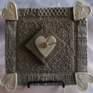 Unique Heart Table Top Clock