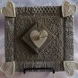 Unique Heart Table Top Clock