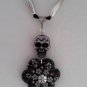 Flowery Skull Necklace