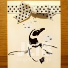 Handmade Zoo Animal Penguin Card
