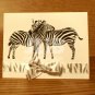 Handmade Zoo Animal Zebra Card