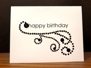 Handmade Happy Birthday Card