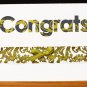 Handmade Card- Congrats