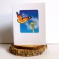 Handmade Butterfly and Dandelion Card