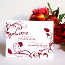 Love Is... Valentine greeting card