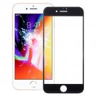 iPhone 8 Plus Front Screen Outer Glass Lens(Black)