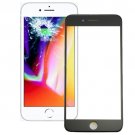 iPhone 8 Front Screen Outer Glass Lens with Front LCD Screen Bezel Frame(Black)