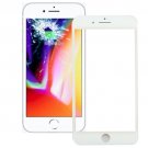 iPhone 8 Front Screen Outer Glass Lens with Front LCD Screen Bezel Frame(White)