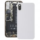 Battery Back Cover with Back Camera Bezel & Lens & Adhesive for iPhone XS(White)