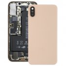Battery Back Cover with Back Camera Bezel & Lens & Adhesive for iPhone XS(Gold)