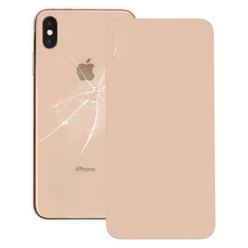 Glass Battery Back Cover for iPhone XS(Gold)